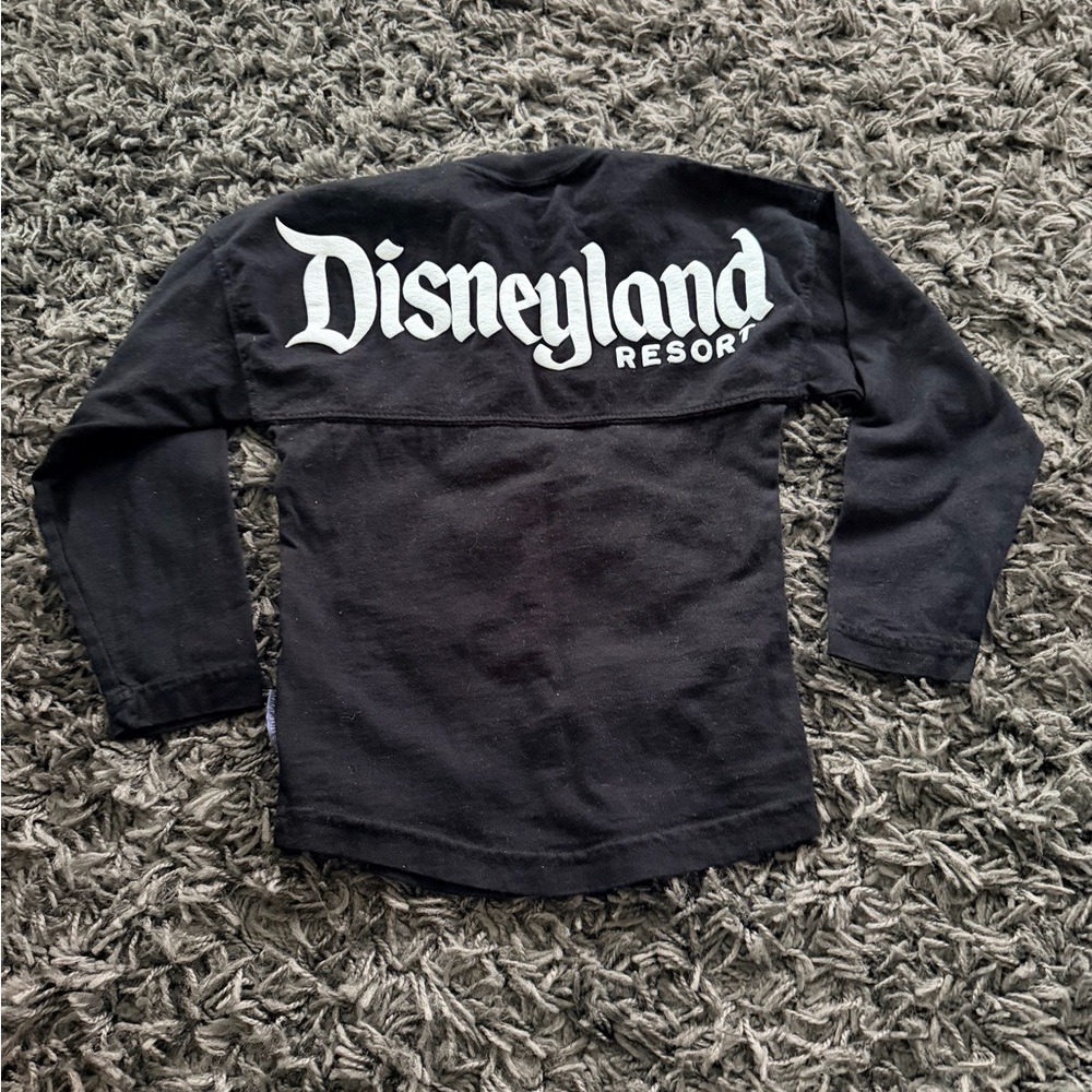 Disneyland Black Spirit Jersey with White Lettering